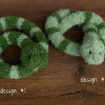 Boucle Snake Toy, Newborn Knitted Snake Toy, Baby Posing Pillow Snake, Newborn Photography Prop, Boucle Stuffed Toy Snake,Newborn Snake Prop