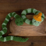 Boucle Snake Toy, Newborn Knitted Snake Toy, Baby Posing Pillow Snake, Newborn Photography Prop, Boucle Stuffed Toy Snake,Newborn Snake Prop