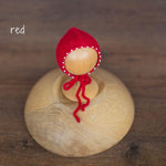 Newborn Knitted Bonnet with Pearl, Newborn Girl Bonnet, Newborn props set, Newborn Photography Props, Newborn girl coming home outfit