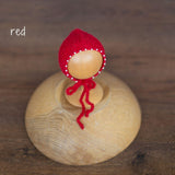 Newborn Knitted Bonnet with Pearl, Newborn Girl Bonnet, Newborn props set, Newborn Photography Props, Newborn girl coming home outfit