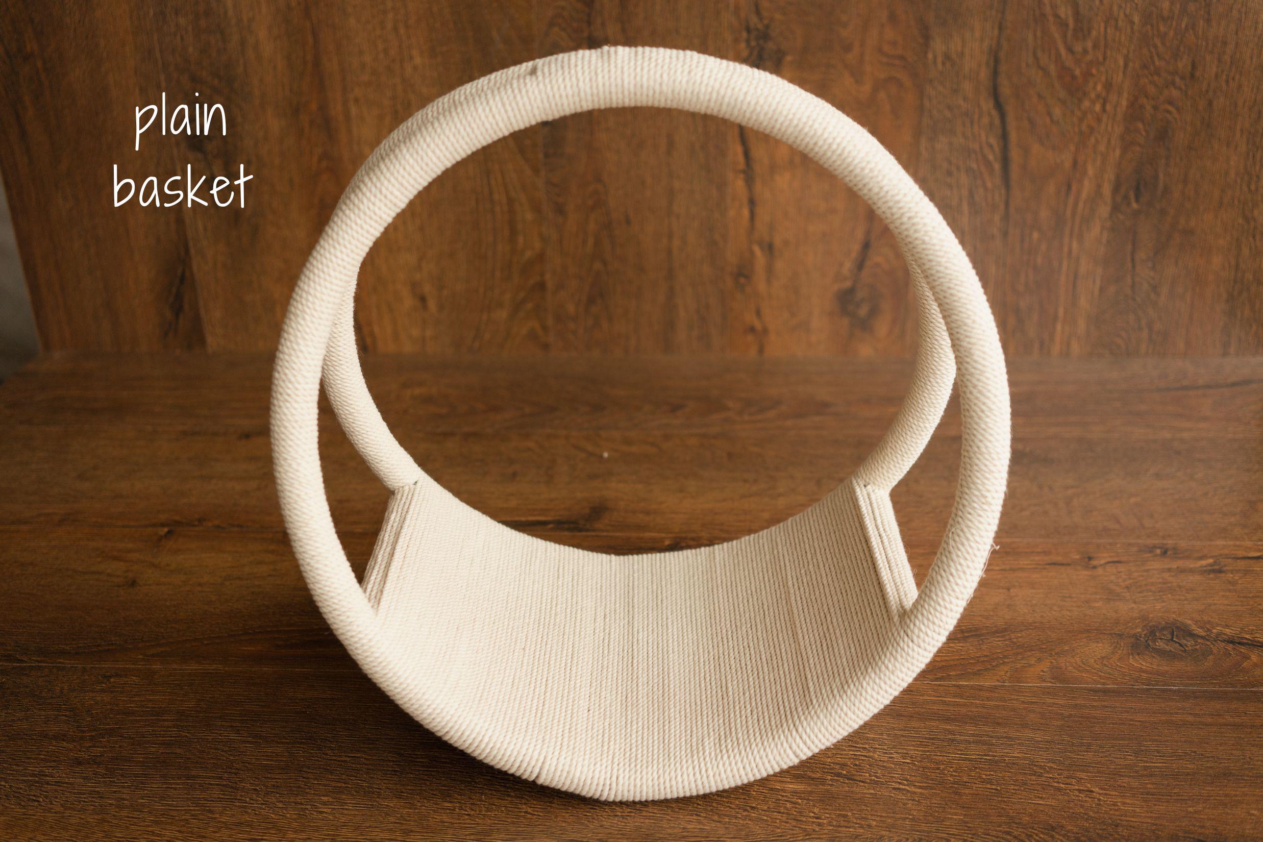 Newborn Dream Catcher Photography Props, Newborn Photography Prop Boho, Newborn Basket Prop, Baby Ring Basket Photo Prop, Macrame Photo Prop