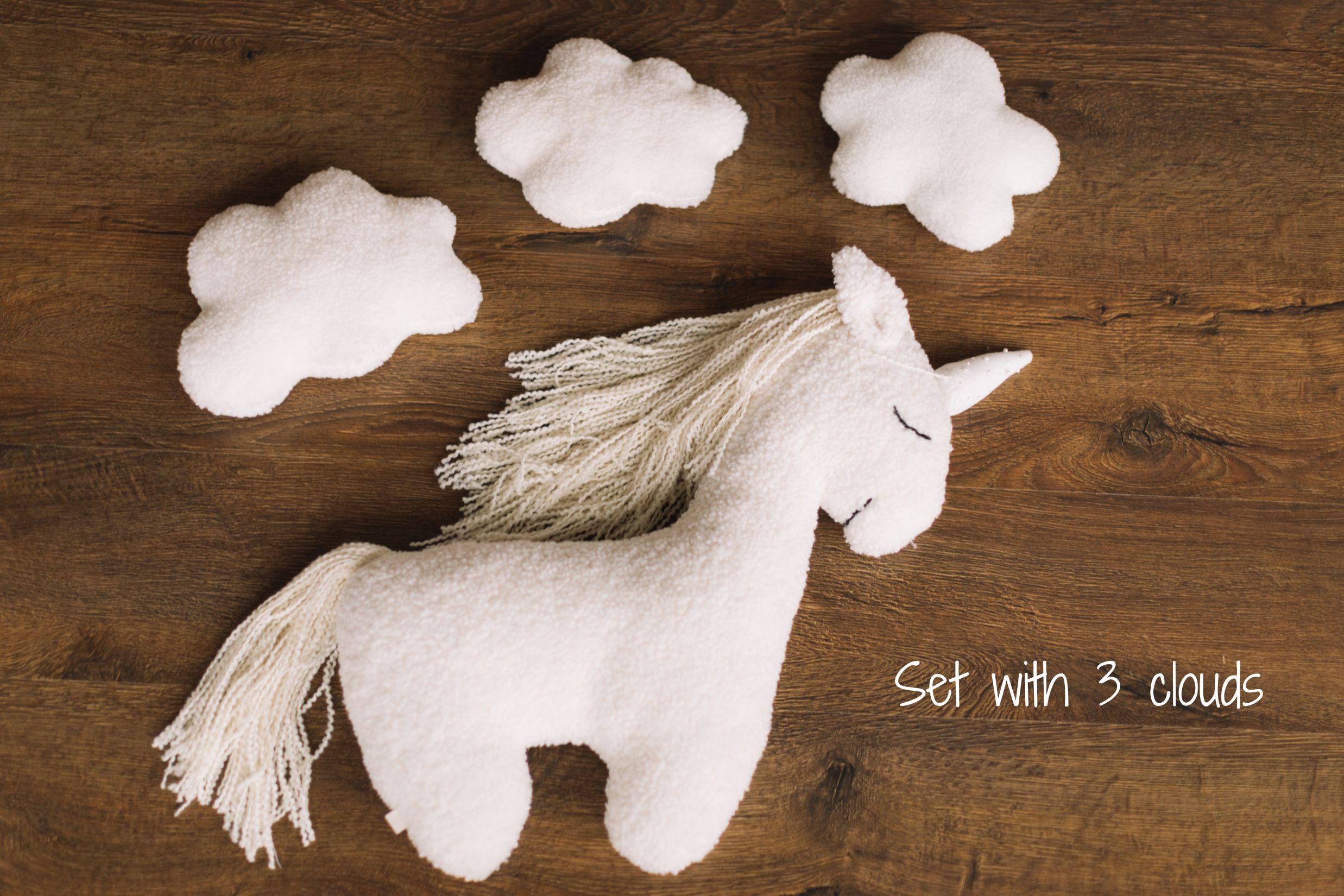 Newborn Unicorn Posing Toy, Newborn Animal Posing Pillow for Newborn Photography prop, Newborn Stuffed Animal Pillow, Newborn Unicorn Pillow