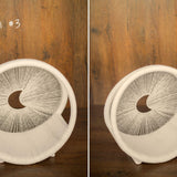 Newborn Dream Catcher Photography Props, Newborn Photography Prop Boho, Newborn Basket Prop, Baby Ring Basket Photo Prop, Macrame Photo Prop