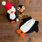 Baby Penguin Knitted Toys, Newborn Penguin Photo Props, Penguin Newborn Photography props, Newborn Penguin Toys, Newborn Coming Home Outfit