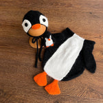 Baby Penguin Knitted Toys, Newborn Penguin Photo Props, Penguin Newborn Photography props, Newborn Penguin Toys, Newborn Coming Home Outfit