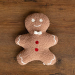 Christmas Gingerbread Pillow Decor, Plush Gingerbread Man Pillow for Christmas Newborn Photography props, Newborn Gingerbread Man Photo Prop