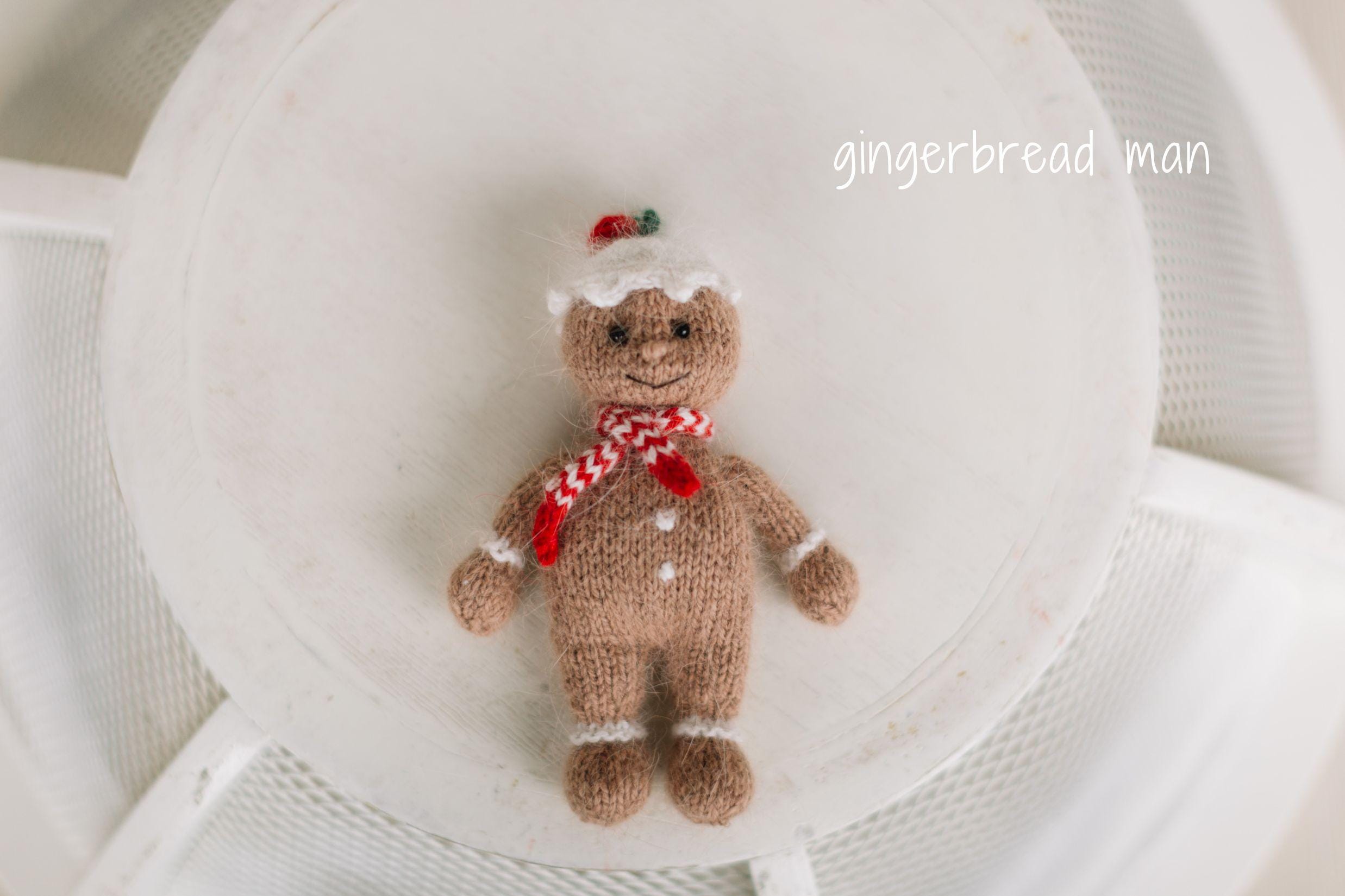 Knitted Newborn Christmas Toy, Newborn Santa Claus Toy, Newborn Snowman Toy, Knitted Newborn Photography Prop,Newborn Knitted Christmas Prop