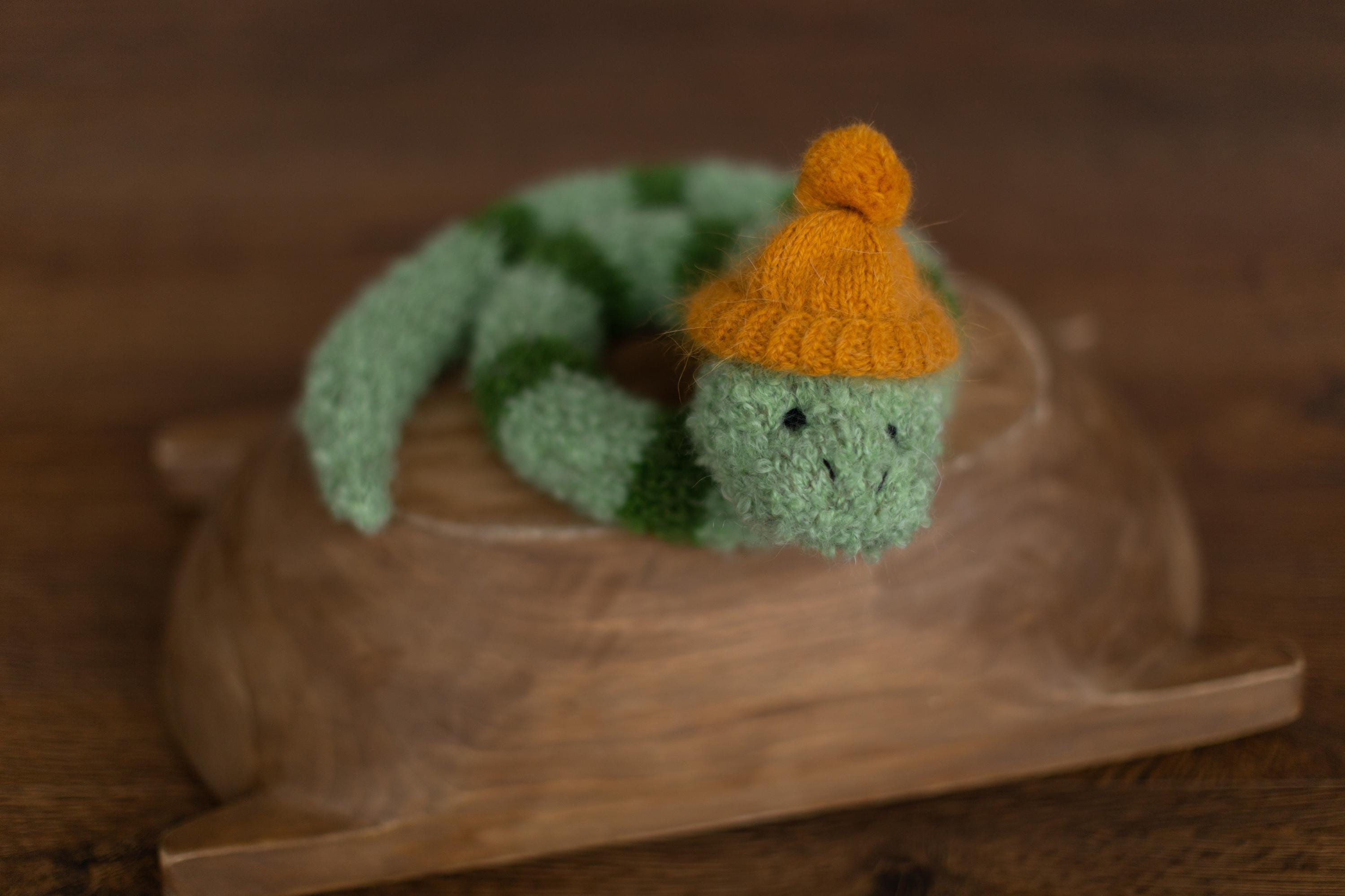 Boucle Snake Toy, Newborn Knitted Snake Toy, Baby Posing Pillow Snake, Newborn Photography Prop, Boucle Stuffed Toy Snake,Newborn Snake Prop