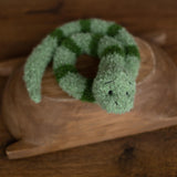 Boucle Snake Toy, Newborn Knitted Snake Toy, Baby Posing Pillow Snake, Newborn Photography Prop, Boucle Stuffed Toy Snake,Newborn Snake Prop