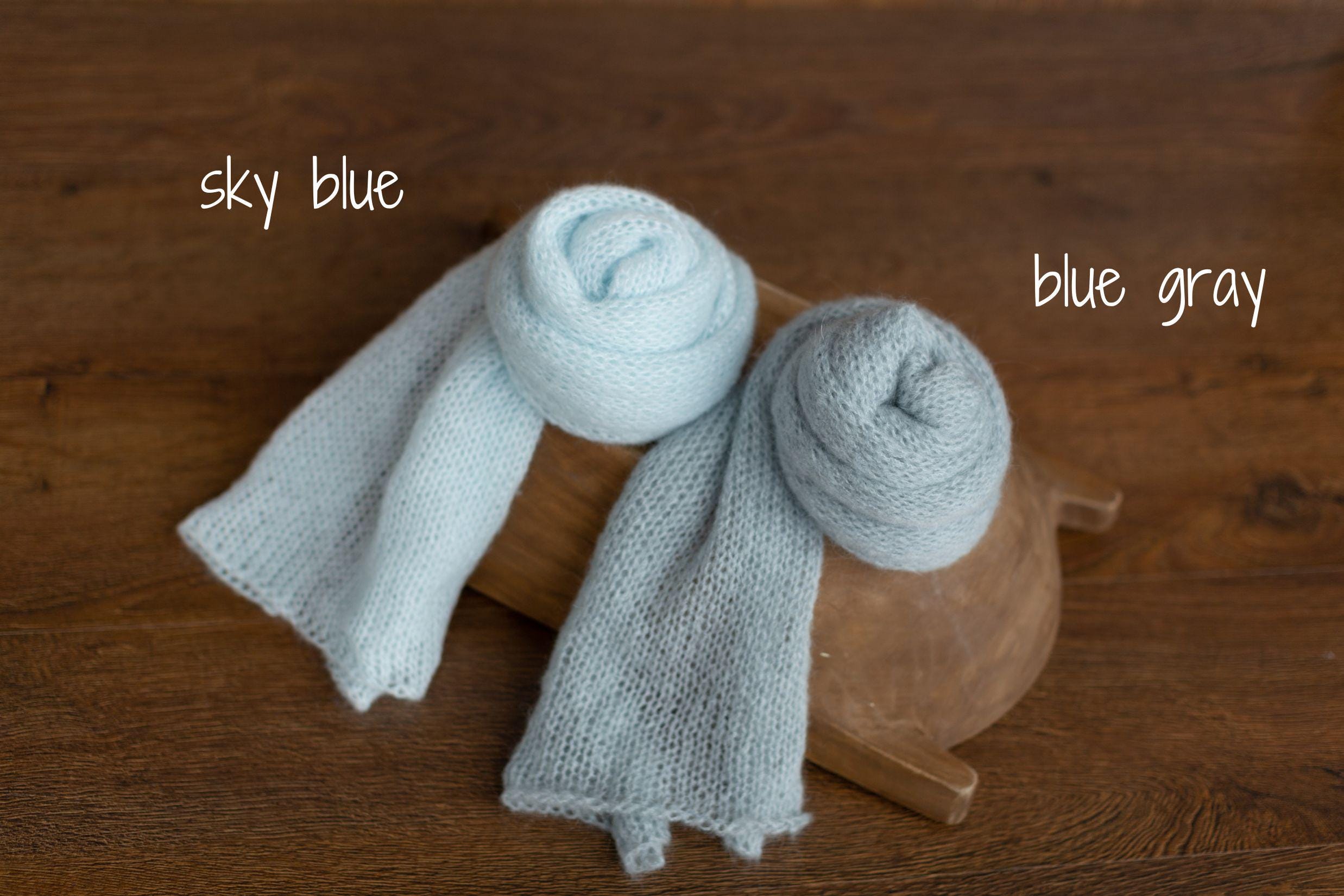 Newborn Knitted Wrap, Newborn Mohair Wrap, Newborn photo props, Newborn Stretch Wrap, Stretch Knit Wraps for Newborn photography Props