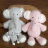 Newborn Elephant Toy for Birthday Gift, Elephant Photo Props, Elephant Crochet Toy, Newborn Photography Props, New Baby Gift Elephant Toy