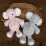 Newborn Elephant Toy for Birthday Gift, Elephant Photo Props, Elephant Crochet Toy, Newborn Photography Props, New Baby Gift Elephant Toy