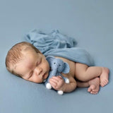 Newborn Elephant Toy for Birthday Gift, Elephant Photo Props, Elephant Crochet Toy, Newborn Photography Props, New Baby Gift Elephant Toy