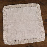 Handcrafted macrame layer in boho and rustic style — versatile newborn photography prop or decorative home accent, perfect as a blanket, basket layer, or textured photo backdrop.