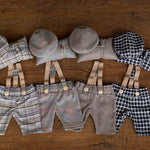 Newborn Boy Outfit, Boy Newsboy Hat Newborn, Newborn Coming Home Outfit Boy, Newborn Photography Props, Baby Newsboy Cap Newborn Overall Boy