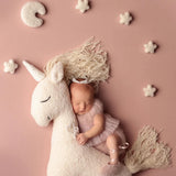 Newborn Unicorn Posing Toy, Newborn Animal Posing Pillow for Newborn Photography prop, Newborn Stuffed Animal Pillow, Newborn Unicorn Pillow