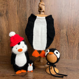 Baby Penguin Knitted Toys, Newborn Penguin Photo Props, Penguin Newborn Photography props, Newborn Penguin Toys, Newborn Coming Home Outfit
