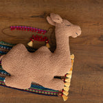 Camel Posing Pillow Toy for Newborn Photography or Nursery Decor
