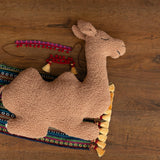 Camel Posing Pillow Toy for Newborn Photography or Nursery Decor