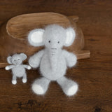 Newborn Elephant Toy for Birthday Gift, Elephant Photo Props, Elephant Crochet Toy, Newborn Photography Props, New Baby Gift Elephant Toy