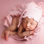 Newborn Photo Wrap with Newborn Sleep Hat, Newborn Stretch Wrap for Photography, Newborn photography props, Newborn Posing Fabric