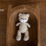 Newborn Knitted Animal Photography Toys, Newborn Knit Bunny Toy, Baby Bear Toy, Newborn Photography Prop, Knit Newborn Teddy Bear Panda Toy