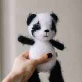 Newborn Knitted Animal Photography Toys, Newborn Knit Bunny Toy, Baby Bear Toy, Newborn Photography Prop, Knit Newborn Teddy Bear Panda Toy