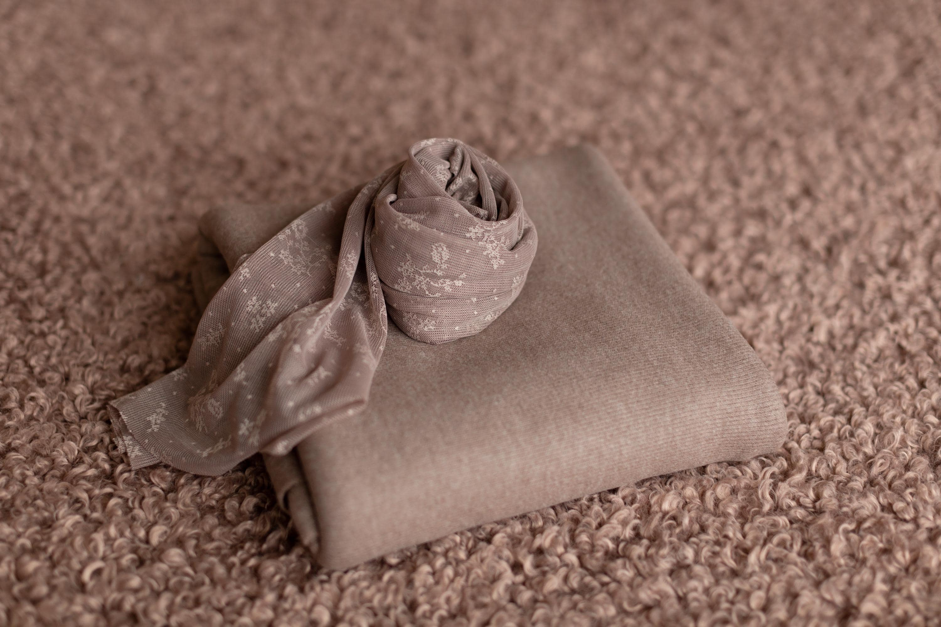 Mulberry Newborn Photography Props Set, Newborn Posing Fabric Backdrop, Newborn Fabric Photo Prop, Newborn Faux Fur Lamb Layer, Newborn Wrap