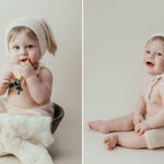 Angora Wool Knitted Baby Shorts with Bunny Tail – Newborn Rabbit Outfit Prop