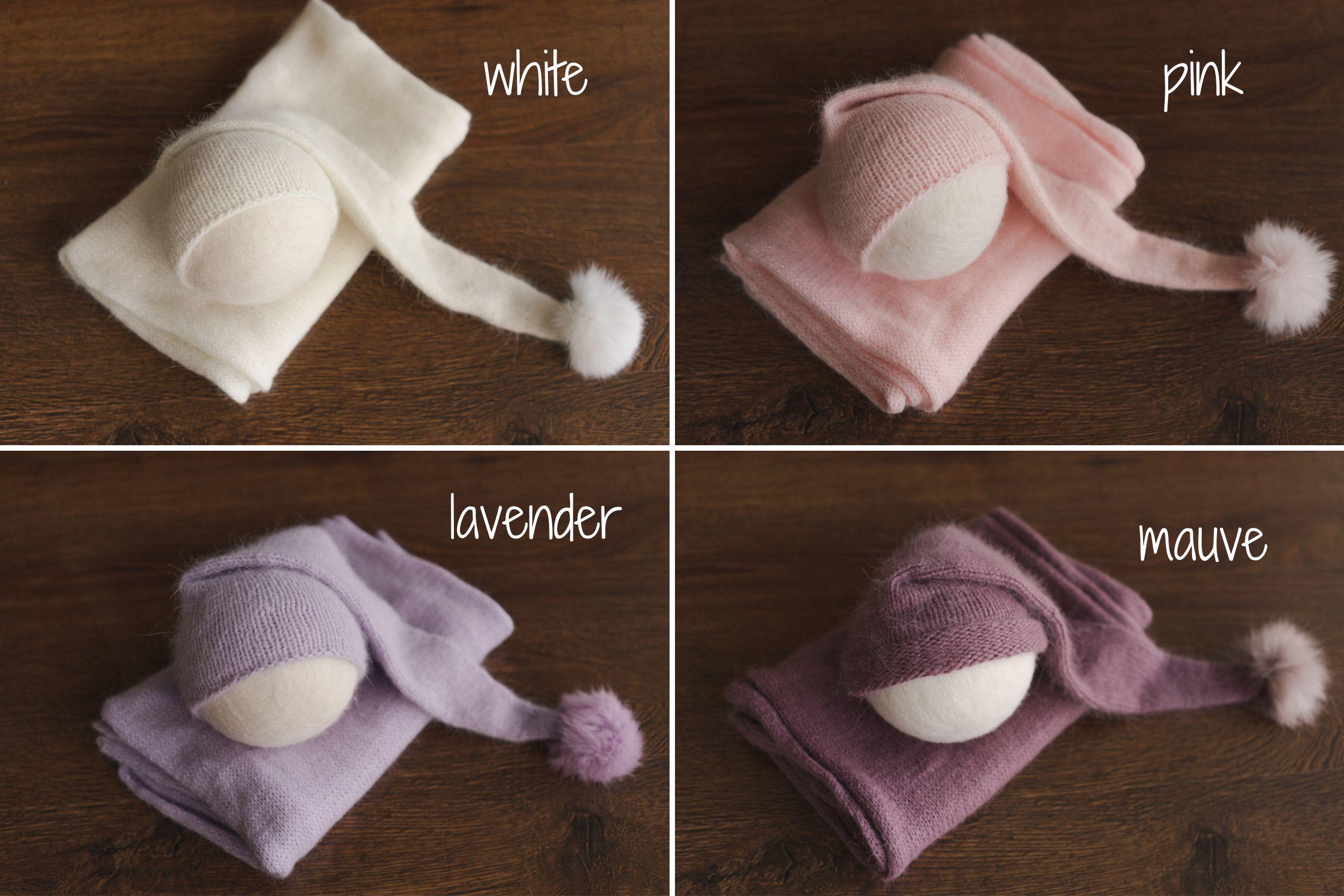 Newborn Sleep Hat and Wrap Sets, Newborn Knit Wrap, Newborn Photography Props, Newborn Knitted Photo Props, Newborn Coming Home Outfit Boy