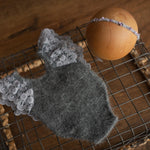 Newborn Knitted Romper for Girl with Headband, Newborn Photography Props, Newborn Knitted Outfit Girl, Newborn Girl Coming Home Outfit