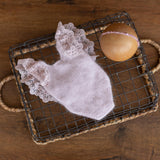 Newborn Knitted Romper for Girl with Headband, Newborn Photography Props, Newborn Knitted Outfit Girl, Newborn Girl Coming Home Outfit