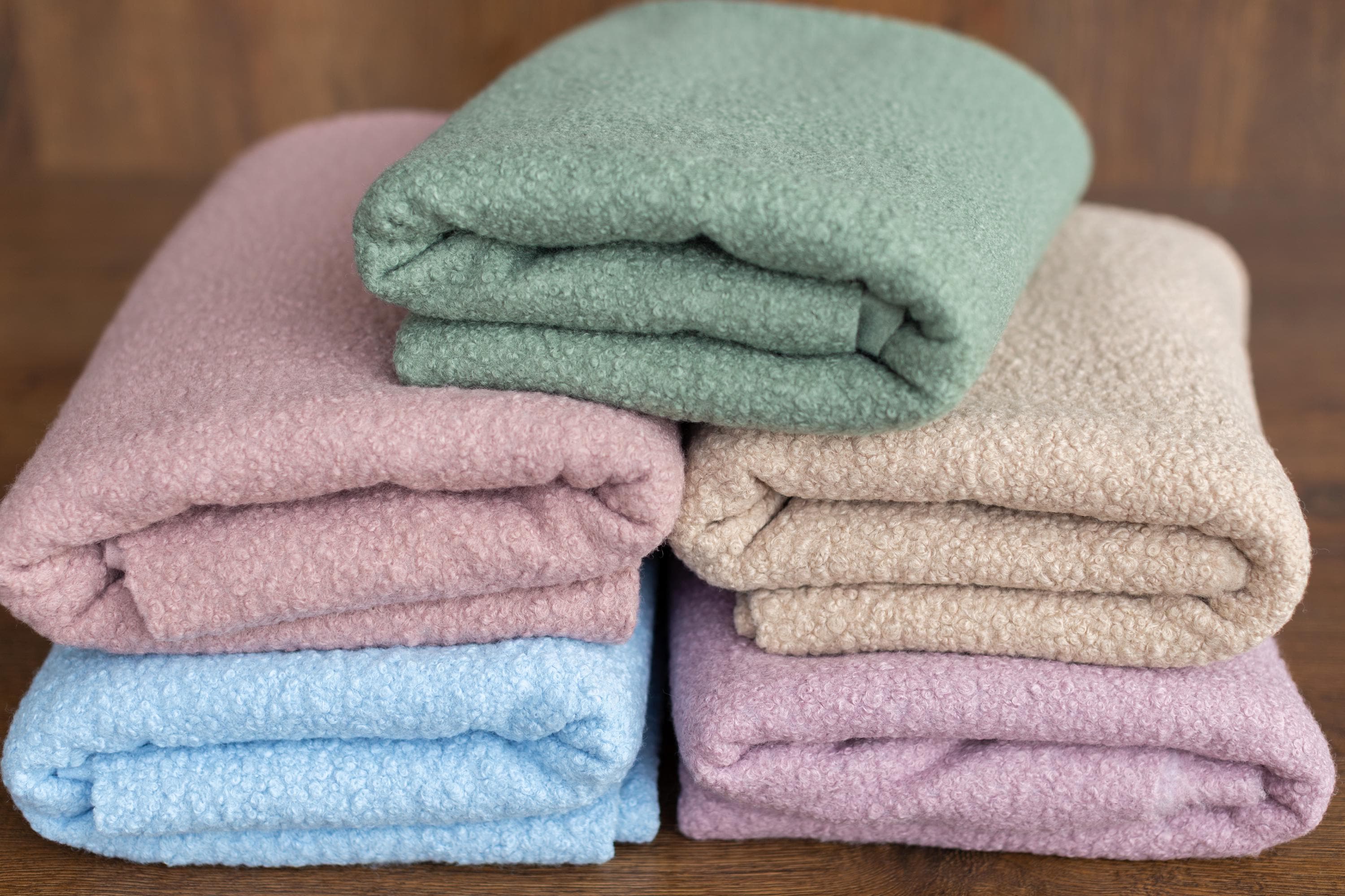 Teddy Bear Backdrop for Newborn Photography props, Newborn Curly Fur Fabric Backdrop, Newborn Layering Props, Newborn Posing Fabric Photo