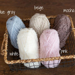 Handmade Boucle Teddy Bears for newborn photography props