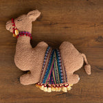 Camel Posing Pillow Toy for Newborn Photography or Nursery Decor