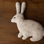 Easter Bunny Pillow for Newborn Photography or Home Decor, Newborn Bunny Toy, Newborn Animal Posing Pillow, Newborn Stuffed Animal Pillow