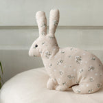 Easter Bunny Pillow for Newborn Photography or Home Decor, Newborn Bunny Toy, Newborn Animal Posing Pillow, Newborn Stuffed Animal Pillow