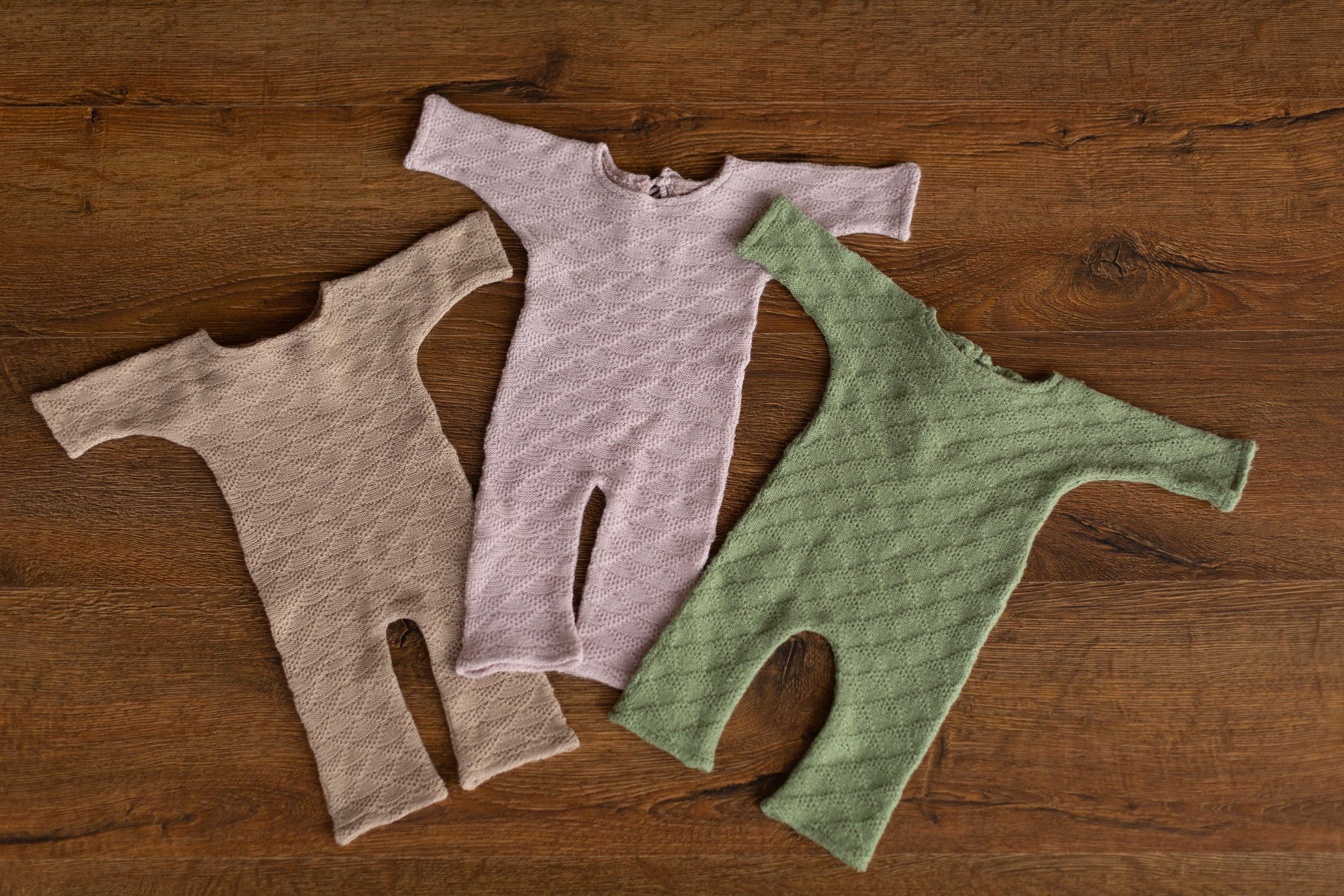 Newborn Photography Outfit Romper, Knitted Romper Baby Outfit, Newborn photography props, Newborn props for photography, Baby Jumpsuit Knit