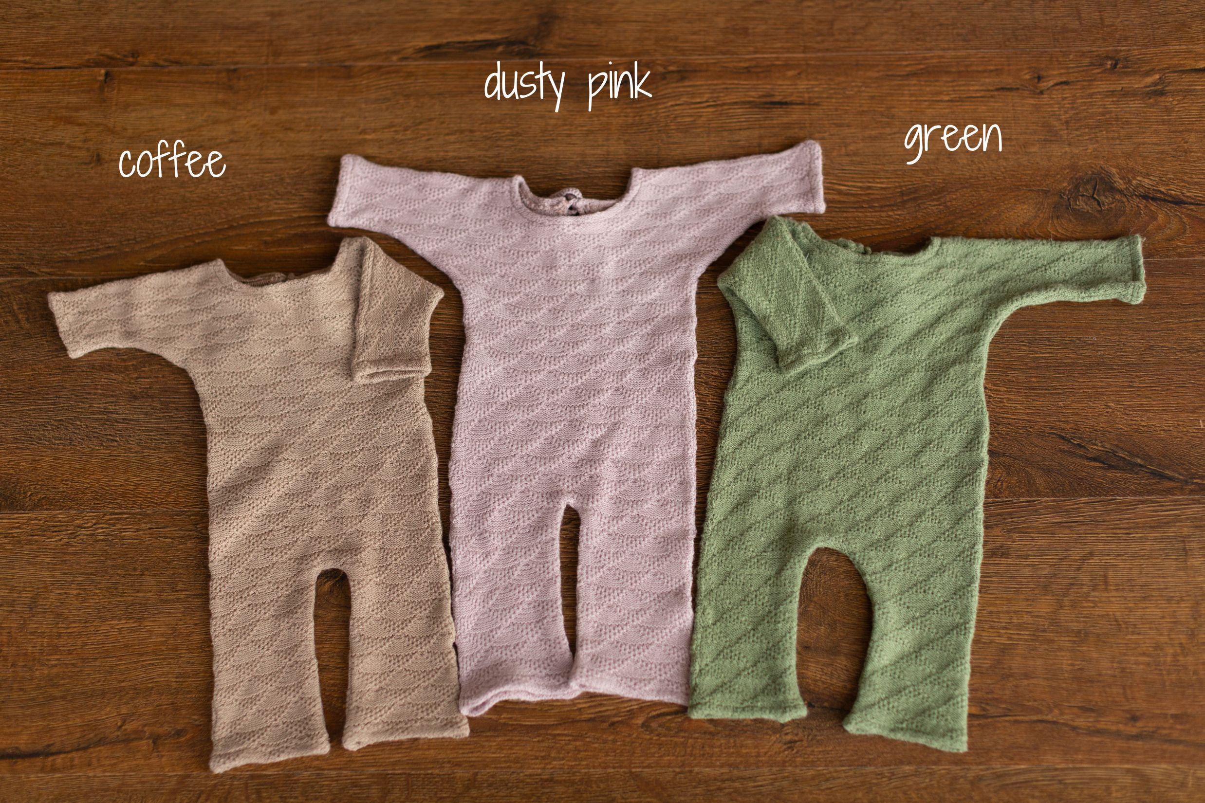 Newborn Photography Outfit Romper, Knitted Romper Baby Outfit, Newborn photography props, Newborn props for photography, Baby Jumpsuit Knit