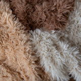 Fluffy Knitted Blanket for Newborn Photography Props, Knit Chunky Blanket Newborn, Newborn Knit Blanket, Newborn props for photography