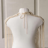 Festival Macrame Dress in Boho Style, Boho Macrame Festival Outfit Dress for Maternity Photoshoots, Maternity Dress in Macrame Style Boho