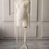 Festival Macrame Dress in Boho Style, Boho Macrame Festival Outfit Dress for Maternity Photoshoots, Maternity Dress in Macrame Style Boho