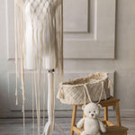 Festival Macrame Dress in Boho Style, Boho Macrame Festival Outfit Dress for Maternity Photoshoots, Maternity Dress in Macrame Style Boho