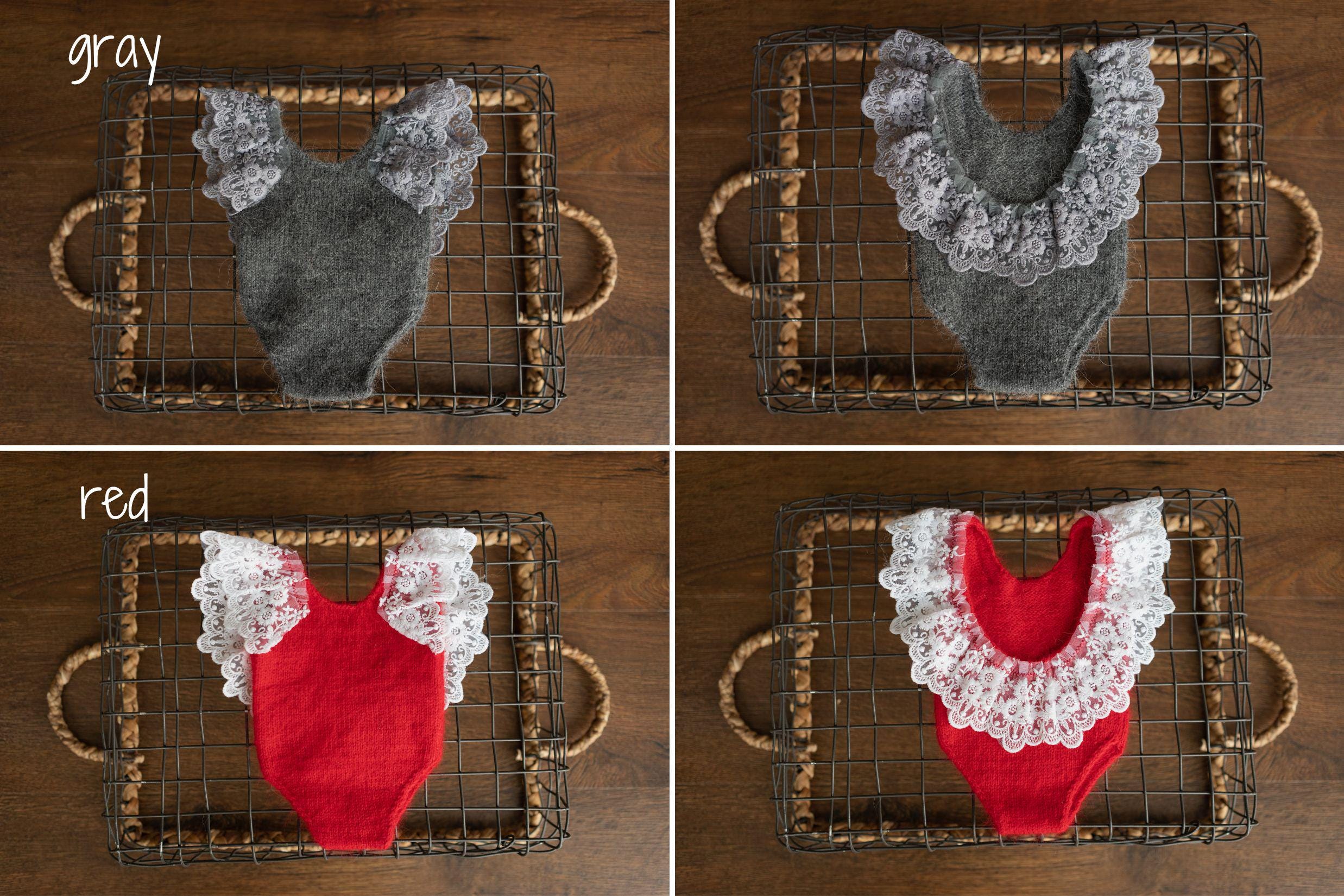 Newborn Knitted Romper for Girl with Headband, Newborn Photography Props, Newborn Knitted Outfit Girl, Newborn Girl Coming Home Outfit