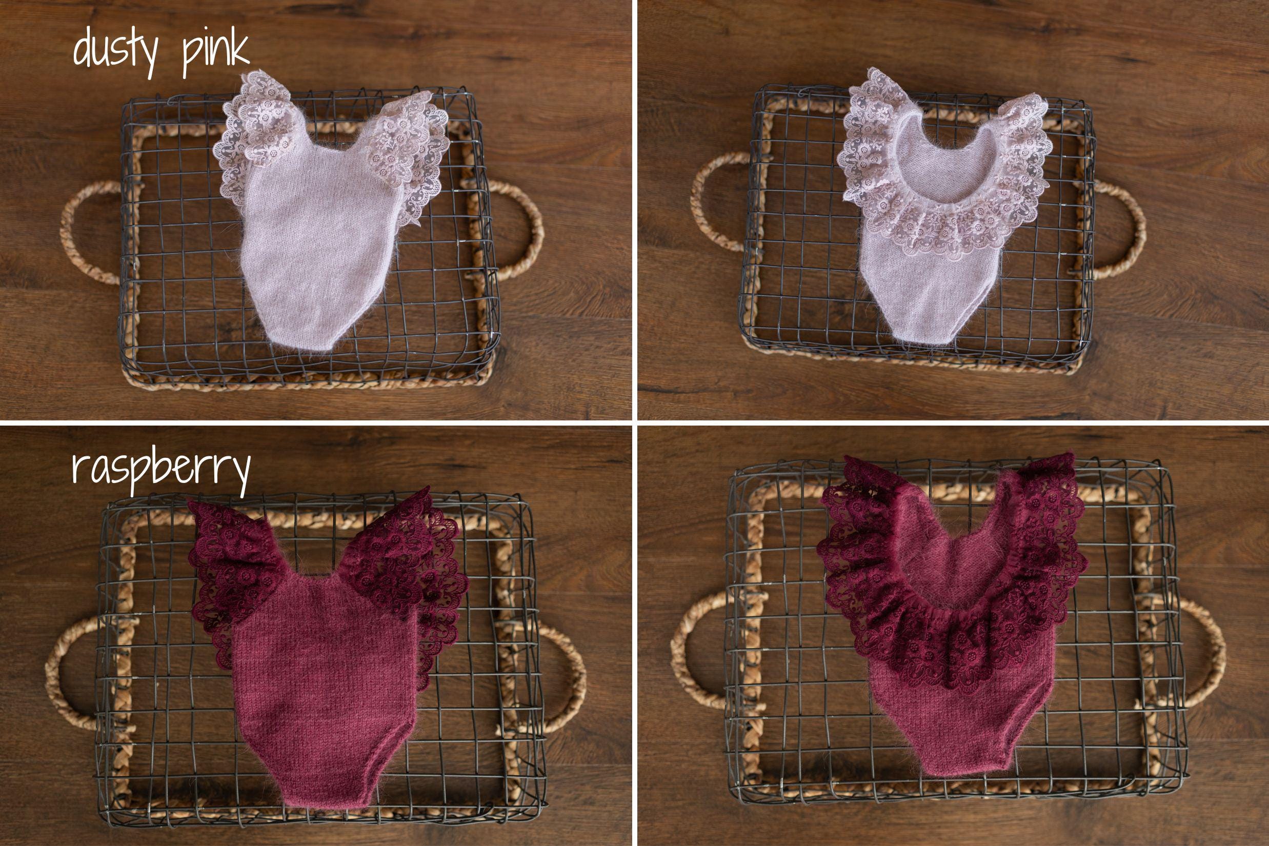 Newborn Knitted Romper for Girl with Headband, Newborn Photography Props, Newborn Knitted Outfit Girl, Newborn Girl Coming Home Outfit