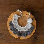 Baby Knitted Collar for Girl, Baby Girl Crochet Collars, Newborn Girl Outfit, Newborn Photography Props, Newborn Collar Accesories