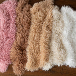 Fluffy Knitted Blanket for Newborn Photography Props, Knit Chunky Blanket Newborn, Newborn Knit Blanket, Newborn props for photography