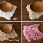 Fluffy Knitted Blanket for Newborn Photography Props, Knit Chunky Blanket Newborn, Newborn Knit Blanket, Newborn props for photography