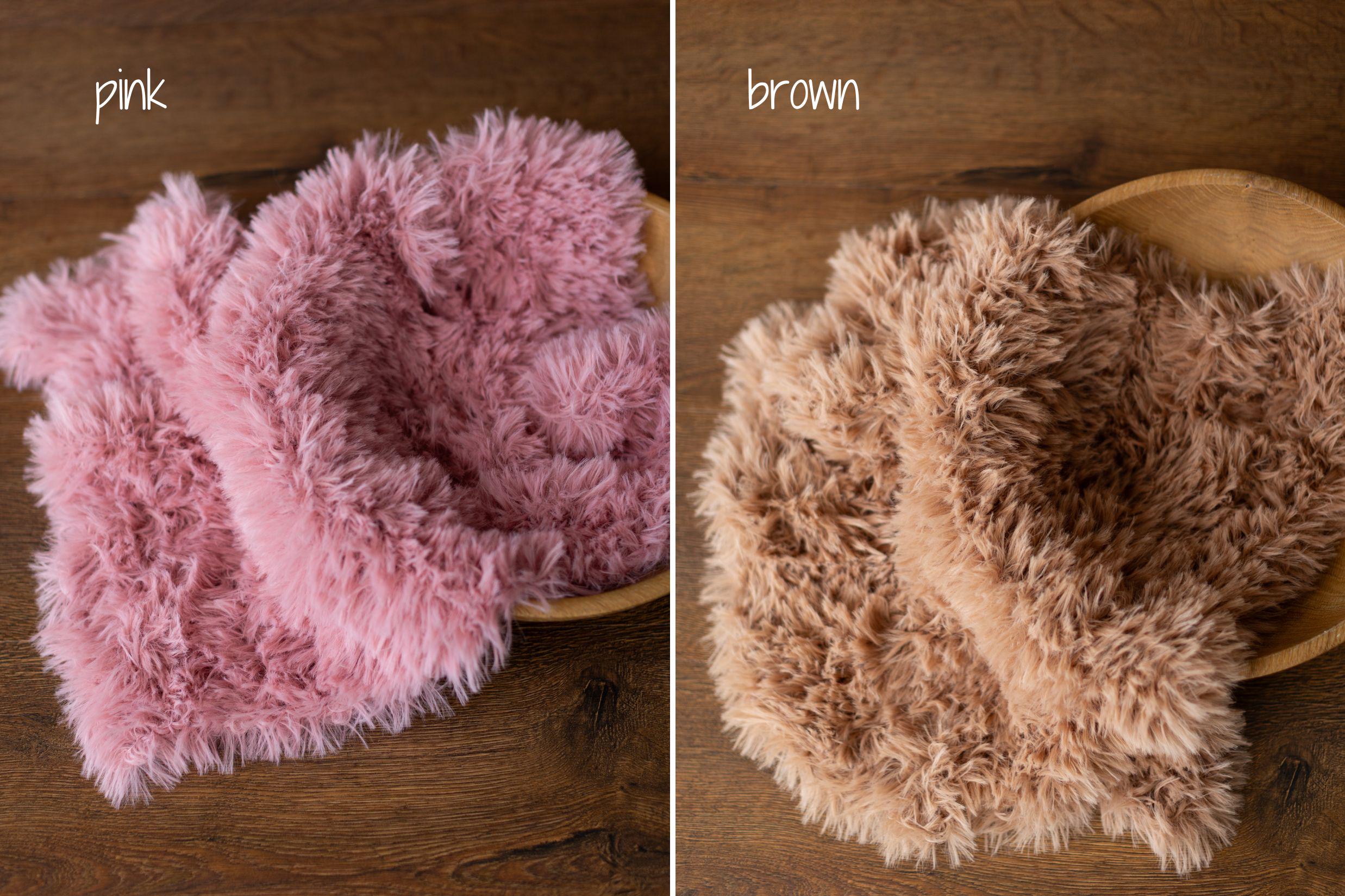 Fluffy Knitted Blanket for Newborn Photography Props, Knit Chunky Blanket Newborn, Newborn Knit Blanket, Newborn props for photography