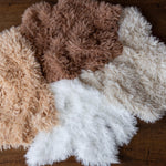 Fluffy Knitted Blanket for Newborn Photography Props, Knit Chunky Blanket Newborn, Newborn Knit Blanket, Newborn props for photography